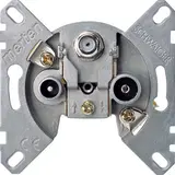 MERTEN 466097 Antennendose 3-fach, SAT, Stich, 2 dB