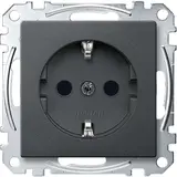 MERTEN MEG2300-0414 SCHUKO-Steckdose System M Berührungsschutz | anthrazit
