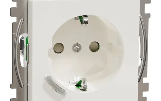 MERTEN MEG2380-0319 SCHUKO-Steckdose System M Wiser Connected | polarweiß glänzend