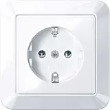 MERTEN MEG2301-1025 SCHUKO-Steckdose komplett 1-M 1-fach | aktivweiß glänzend