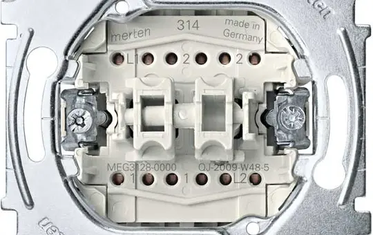 MERTEN MEG3128-0000 Wippschalter Wechselschalter/-taster