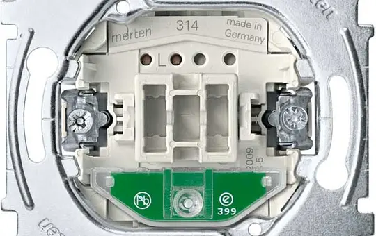 MERTEN MEG3136-0000 beleuchteter Wippschalter Wechselschalter