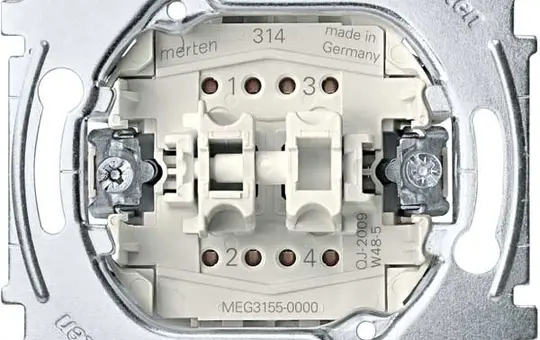 MERTEN MEG3155-0000 Wipptaster 2 Schließer