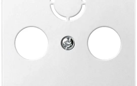 MERTEN 297519 Antennenabdeckung System M 2/3-fach | polarweiß