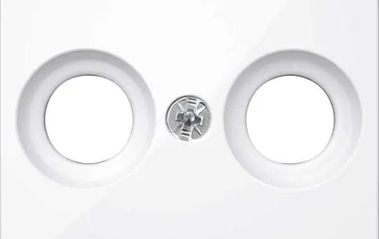 MERTEN MEG4122-0325 Antennenabdeckung System M 2-fach | aktivweiß glänzend