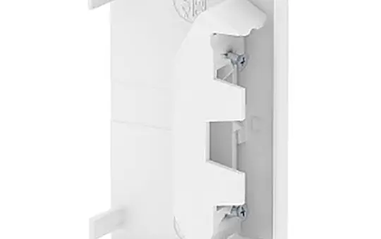 OBO BETTERMANN 6274370 Endstück Polyvinylchlorid | reinweiß | 70x110 mm