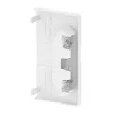 OBO BETTERMANN 6274570 Endstück Polyvinylchlorid | reinweiß | 70x130 mm