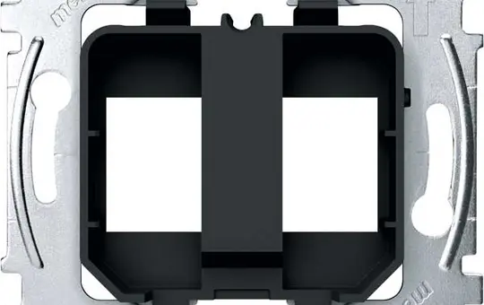 MERTEN MEG4566-0003 Tragring für Modular Jack schwarz/gelb