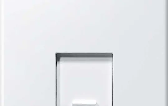 MERTEN MEG4573-0419 Abdeckung SE-Connector System M 1-fach | polarweiß matt