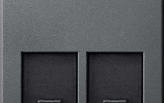 MERTEN MEG4574-0414 Abdeckung SE-Connector System M 2-fach | anthrazit