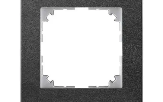 MERTEN MEG4010-3669 Abdeckrahmen M-Pure 1-fach | schiefer/aluminium