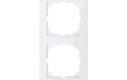 MERTEN MEG4020-3619 Abdeckrahmen M-Pure 2-fach | polarweiß