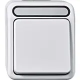 MERTEN MEG3116-8019 Wippschalter AQUASTAR Wechselschalter | polarweiß