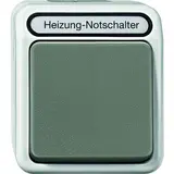 MERTEN MEG3448-8029 Heizungs-Notschalter AQUASTAR Wechselschalter | lichtgrau