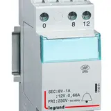 LEGRAND 413091 Klingeltransformator 2-modulig, 230 V, 12 V/8 V