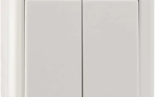 MERTEN MEG3115-8719 Aufputz-Wippschalter IP20 Serienschalter | polarweiß