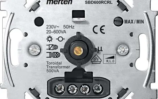MERTEN MEG5139-0000 Drehdimmer RLC, 20-600 W