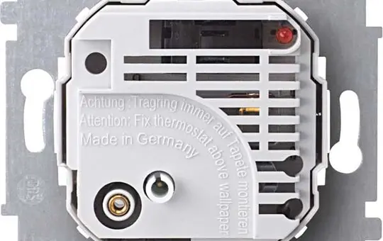MERTEN 536302 Raumtemperaturregler Öffner, 230 V, Schalter, Kontrolllicht