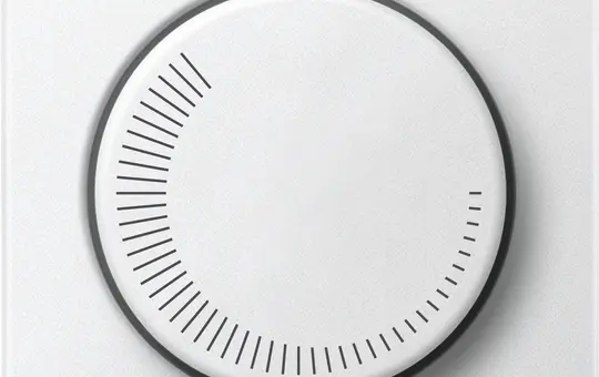 MERTEN MEG5251-0419 Zentralplatte Drehzahlsteller System M polarweiß