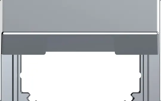 MERTEN MEG4081-6036 Zwischenrahmen System Design 50x50 mm, Klappdeckel | edelstahl