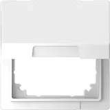 MERTEN MEG4081-6035 Zwischenrahmen System Design 50x50 mm, Klappdeckel | lotosweiß