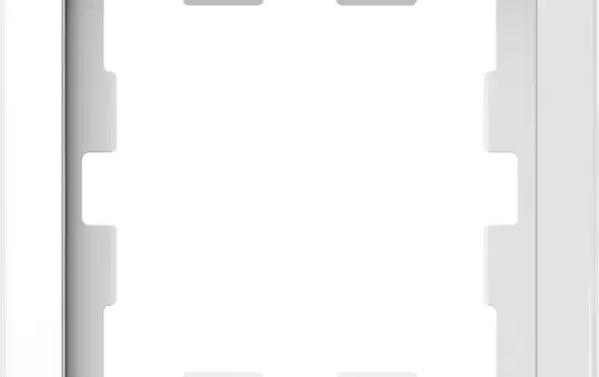 MERTEN MEG4010-6520 Abdeckrahmen D-Life 1-fach | kristallweiß