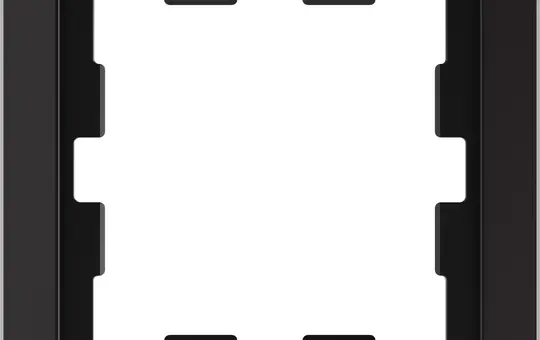 MERTEN MEG4010-6503 Abdeckrahmen D-Life 1-fach | onyxschwarz