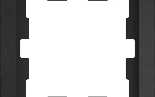 MERTEN MEG4010-6547 Abdeckrahmen D-Life 1-fach | schiefer geschliffen