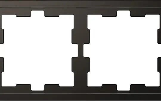 MERTEN MEG4020-6534 Abdeckrahmen D-Life 2-fach | anthrazit