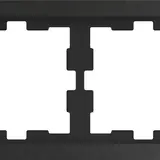 MERTEN MEG4020-6547 Abdeckrahmen D-Life 2-fach | schiefer geschliffen