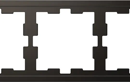 MERTEN MEG4030-6534 Abdeckrahmen D-Life 3-fach | anthrazit