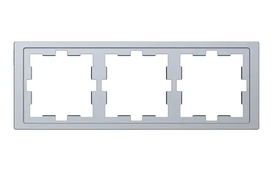 MERTEN MEG4030-6536 Abdeckrahmen D-Life 3-fach | edelstahl