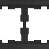 MERTEN MEG4040-6547 Abdeckrahmen D-Life 4-fach | schiefer geschliffen