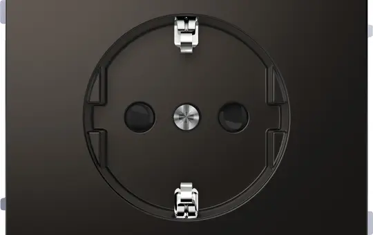 MERTEN MEG2300-6034 SCHUKO-Steckdose Design Berührungsschutz | anthrazit