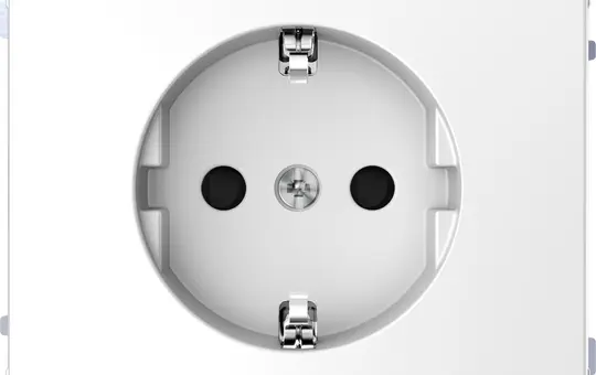 MERTEN MEG2300-6035 SCHUKO-Steckdose Design Berührungsschutz | lotosweiß