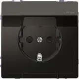 MERTEN MEG2314-6034 SCHUKO-Steckdose Design IP44, Berührungsschutz, Klappdeckel | anthrazit