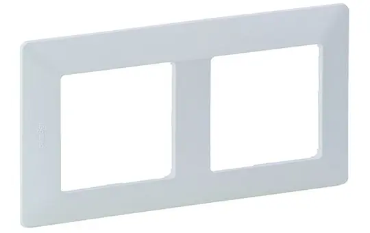LEGRAND 754002 Abdeckrahmen Valena Life 2-fach | ultraweiß