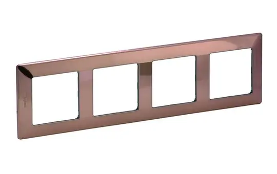 LEGRAND 754164 Abdeckrahmen Valena Life 4-fach | kupfer