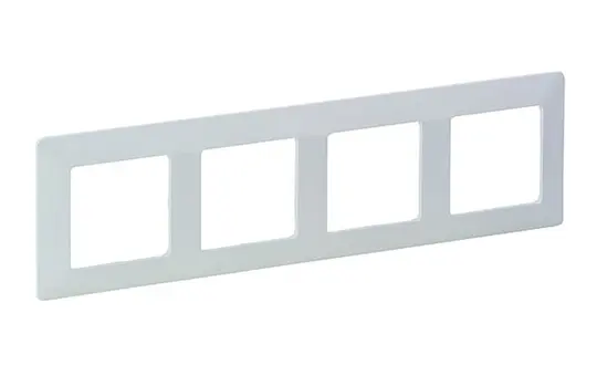 LEGRAND 754004 Abdeckrahmen Valena Life 4-fach | ultraweiß