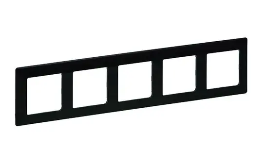 LEGRAND 754175 Abdeckrahmen Valena Life 5-fach | dark wood