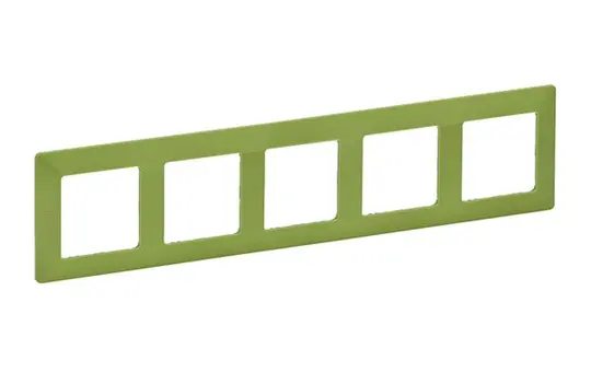 LEGRAND 754085 Abdeckrahmen Valena Life 5-fach | limone