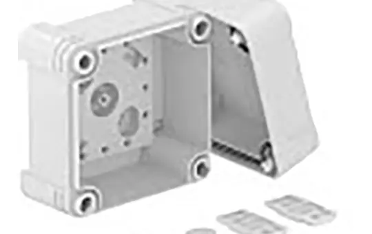 OBO BETTERMANN 2005454 Leergehäuse X 02 | lichtgrau