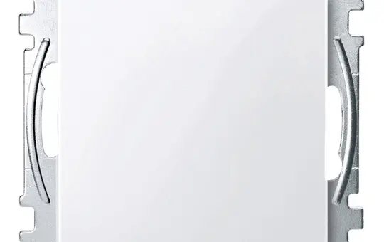 MERTEN MEG6185-0325 KNX-Tastsensor mit Temp. System M 4-fach | aktivweiß