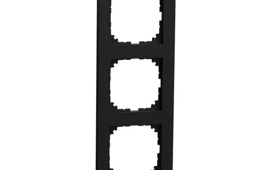 MERTEN MEG4030-3603 Abdeckrahmen M-Pure OceanPlastic 3-fach | schwarz matt