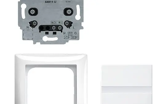 BUSCH-JAEGER 64765UJ-914 Komfortschalter-Set flex Balance Standard