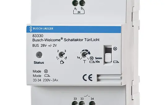 BUSCH-JAEGER 83330 Schaltaktor REG Welcome Standard