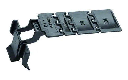 HAGER BA7CLIP Klammer für Verdrahtungskanal BA7/HA7 Standard