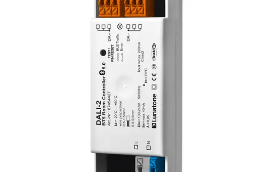 LUNATONE 87454427 DALI-2 Bluetooth Room Controller Standard