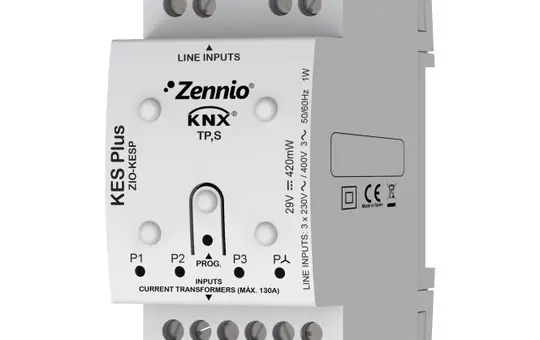 ZENNIO ZIO-KESP KNX-Energiezähler REG Standard