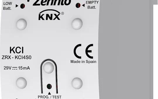 ZENNIO ZRX-KCI4S0 KNX-S0-Gateway für Smart Meter Standard